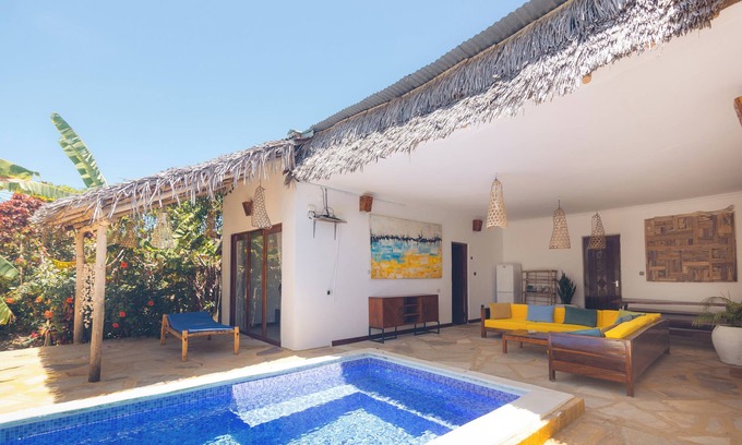 Nungwi Villa | Lily House - Private Pool, AC & Wi-Fi