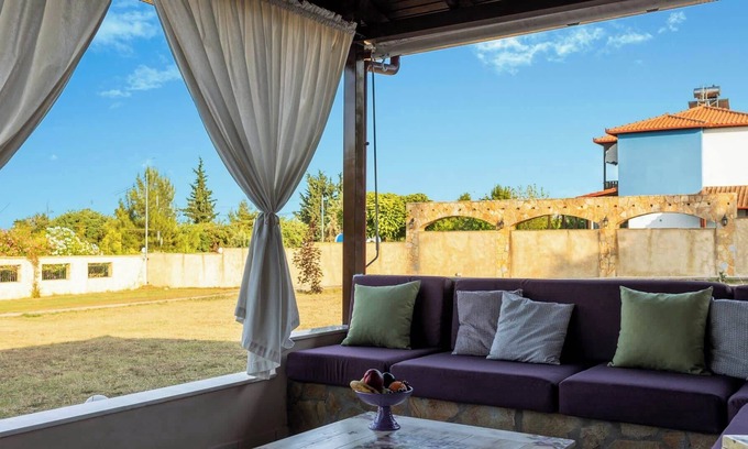 Litochoro House | Litochoro Garden Haven - Cozy Seaside Getaway