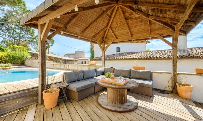 Les Adrets-de-l'Esterel Apartment | Loft 50m² au calme avec vue splendide piscine