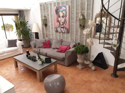 Lourmarin Apartment | Loft avec spa Lourmarin
