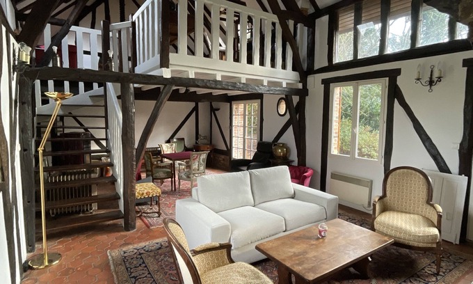 Houville-en-Vexin House | Longère Dans Vexin Normand - 10/12 Couchages - Idéale Avec Jeunes Enfants