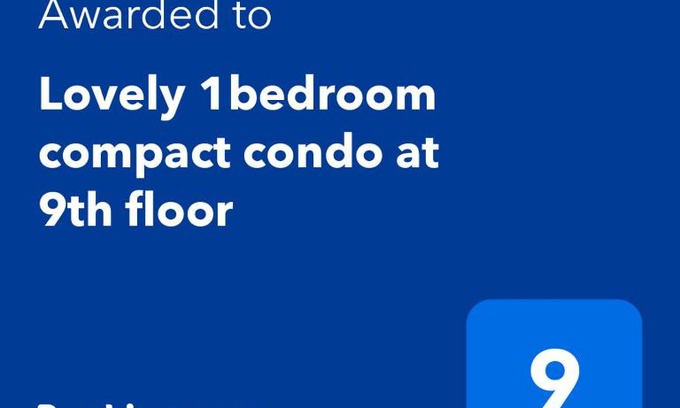 Kelambakkam Apartment | Lovely 1bedroom compact condo at 9th floor