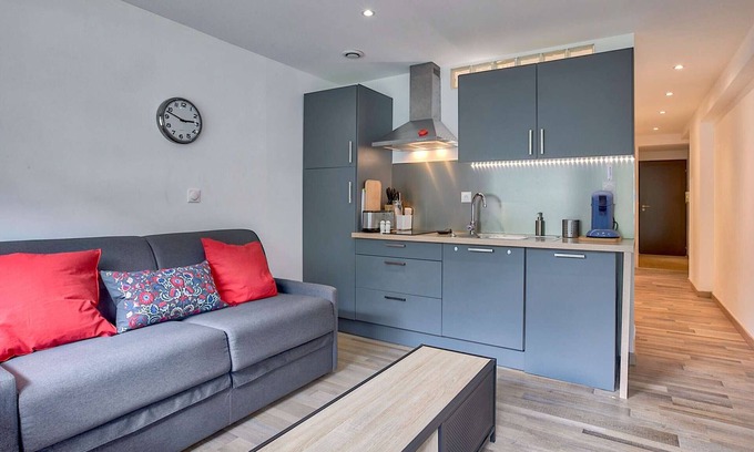 Eaux-Bonnes Apartment | Lovely studio cabin 4 pers, WiFi, ski-in/ski-out