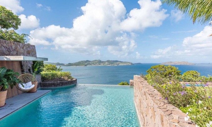 Pointe Milou Villa | Luxurious 4-bedroom villa in Pointe Milou St Barts with stunning ocean views