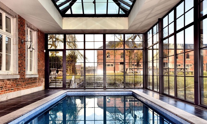 Pont-a-Lesse Villa | Luxurious Mansion in Houyet with Sauna