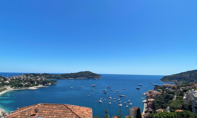 Villefranche-sur-Mer Apartment | Luxury at its Best with Panoramic Mediterranean View