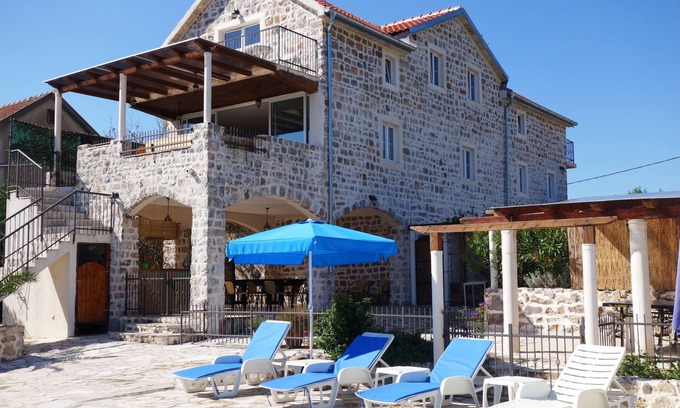 Durasevici Villa | Luxury Restored Stone Villa With Private Pool, Large Gardens And Sea Views