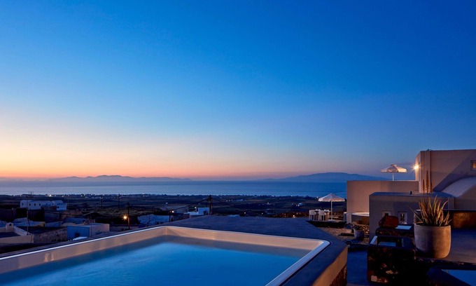 Finikia Villa | Luxury Santorini Villa | Villa Elysian Pente | Private Pool | 2 Bedrooms |.