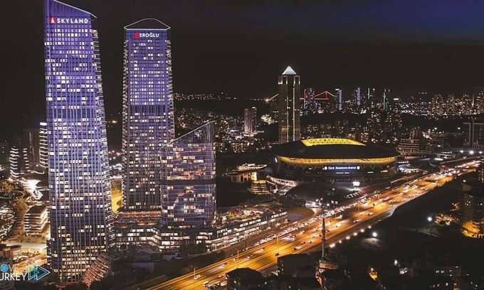 Uludag Apartment | Luxury Tower Skyland Istanbul Studio Apt 24th Floor