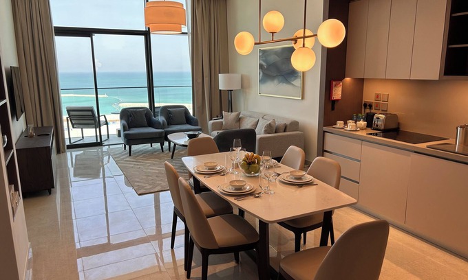 Muharraq Apartment | Luxury two-bedroom apartment at Address Bahrain.