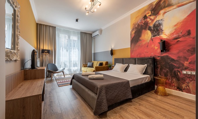 Sofia City Center Apartment | LUXURY & UNIQUE-TOP CENTER Apt. - 3BDR & 2 Baths