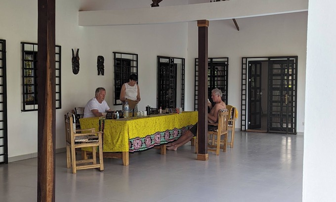 Sanyang Villa | Luxury villa beautiful garden (fruit) and large private pool, 2.5 km from the beach