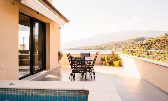 Afissos Apartment | Luxury Villa for 8 Persons in Afissos, Pelion - Unwind in Style with Breathtaking Sea Views!