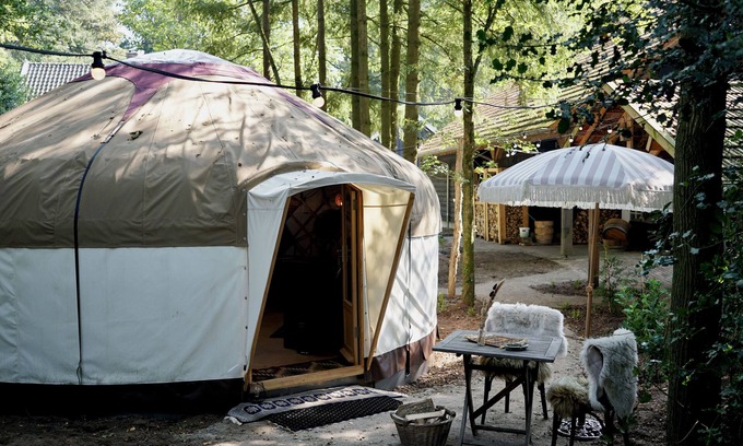 Erp Cabin | Magical Yurt 'Luna' - bij de Boswachter