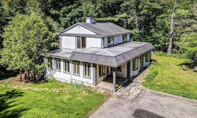 Sainte-Adele Villa | Magnificent Gated Compound with 3 acres of land with river