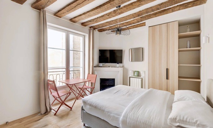 Saint-Gervais Apartment | Magnifique Studio ile saint louis - Paris 4 - 2P