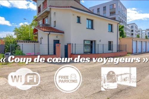 Santy - La Plaine Villa | Maison à 2 pas de Lyon Centre proche tram, métro