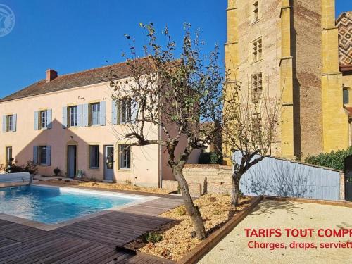 La Benissons-Dieu House | Maison de charme avec piscine privée et jardin près de l'Abbaye - FR-1-496-339