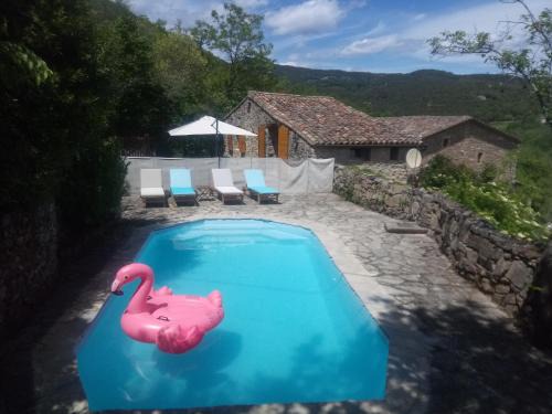 Cros House | Maison de charme 3 étoiles dans les Cévennes avec terrasse et piscine privée