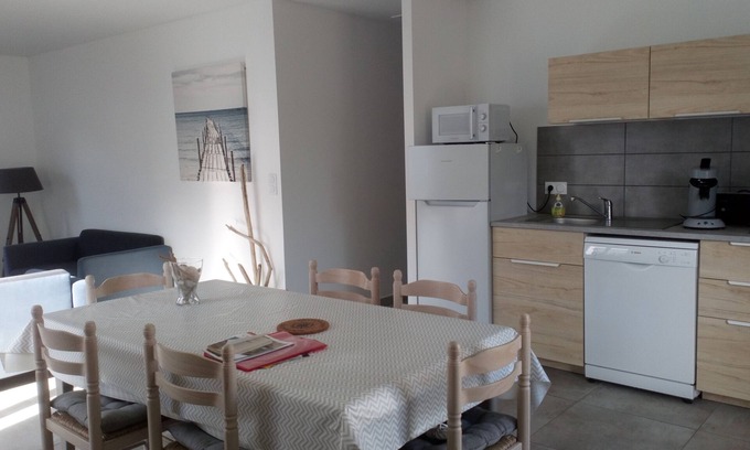 Dolus-d'Oleron House | Maison de Vacances Neuve Toute Équipée 900m de la Plage de Vertbois ile D'oléron