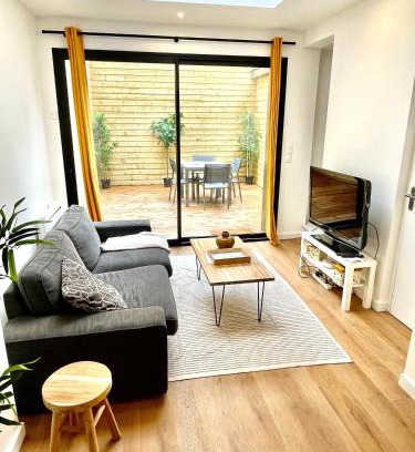 Mouvaux Villa | Maison familiale 3 chambres avec terrasse