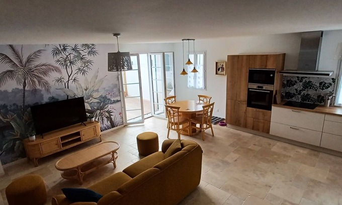 Saint-Trojan-les-Bains Villa | Maison Haut de Gamme , Lumineuse et Calme Entre mer et Forêt