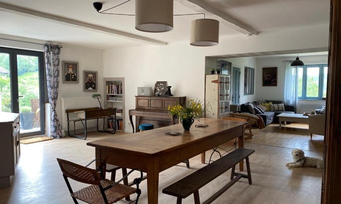 Courzieu House | Maison sur cour et véranda