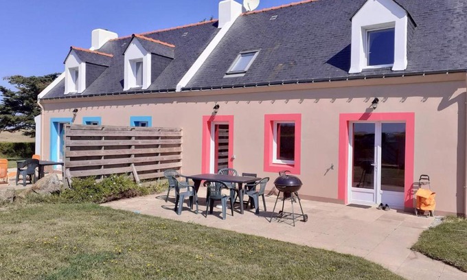 Sauzon House | Maison T4 avec jardin près plage Donnant, Sauzon – Animaux ok, WiFi, parking, 7 pers. - FR-1-418-19