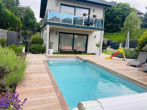 Cran-Gevrier Villa | Maison T5 avec piscine T5chambres Annecy