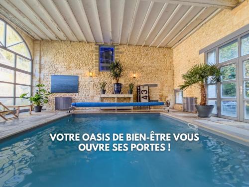 Belforet-en-Perche House | Manoir XV et Grange avec Piscine chauffée privée