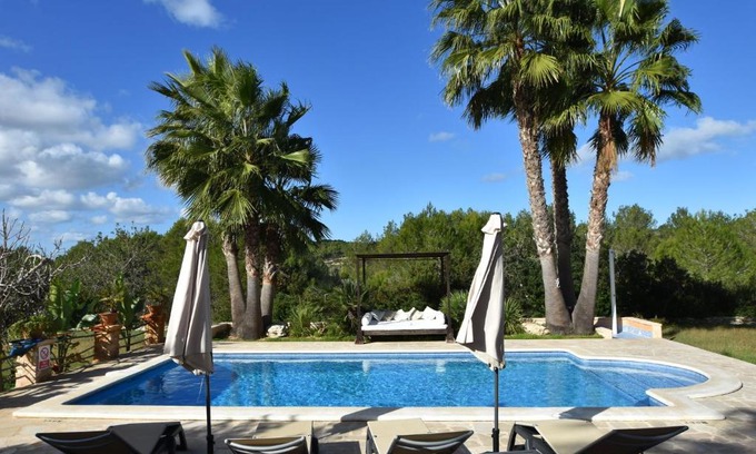 Sant Antoni de Portmany House | Mansion in San Rafael with Pool & Beach