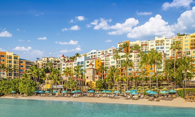 Flag Hill Apartment | Marriott's Frenchman's Cove, Beach Resort in US Virgin Islands, 3BR - 3BA Villa