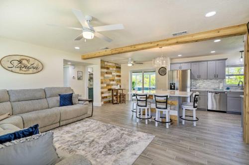 Hampton Homes House | Merritt Island Home with Spa - 8 Mi to Cocoa Beach!