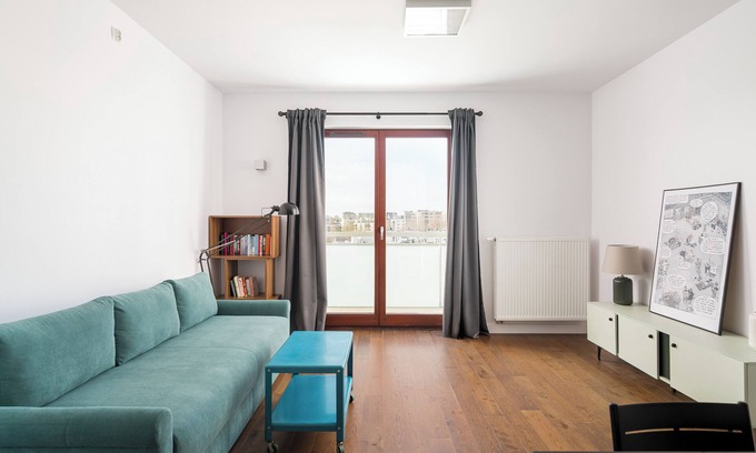 Bielany Apartment | Metro Młociny Stylish Apartment