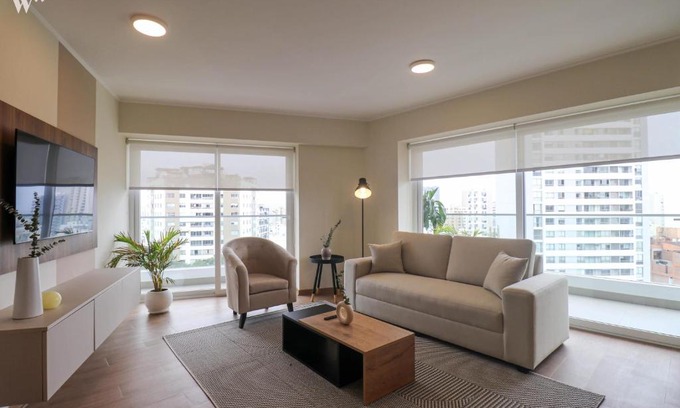 Santa Cruz Apartment | Minimalist 2BR in Miraflores