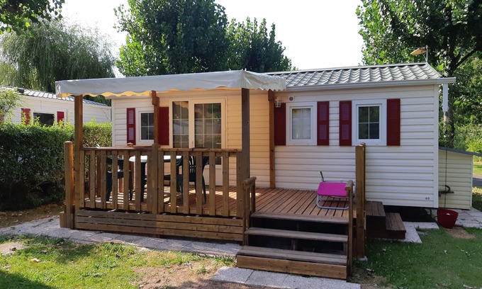 Ascarat House | Mobil-home en Bordure de Nive Pour 4 Pers