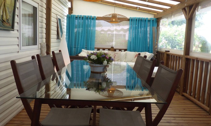 Ramatuelle House | MOBILE-HOME 40 M² AIR-CONDITIONED PLAGE DE PAMPELONNE