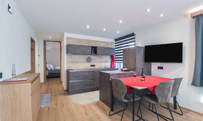 Santa Cristina Val Gardena Apartment | Modern Apartment "Ulli" Close to Cable Cars with Mountain View & Wi-Fi