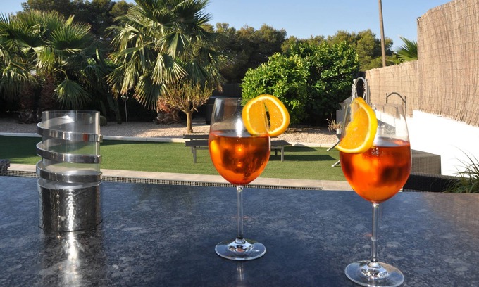 Cala Pi House | Modern bungalow with heated pool, 50m from the sea - whirlpool -