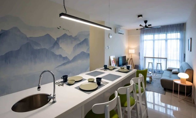 Taman Daya Apartment | Modern & Cozy 3BR Apt ARC at Austin, Free Parking