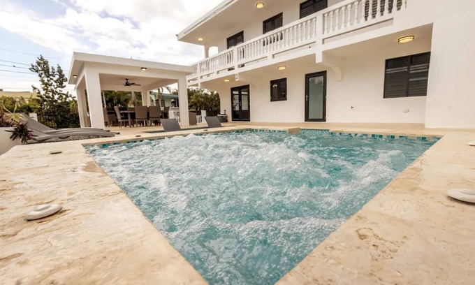 Rincon House | Modern Duplex with Heated Pool - Short Walk to Beach