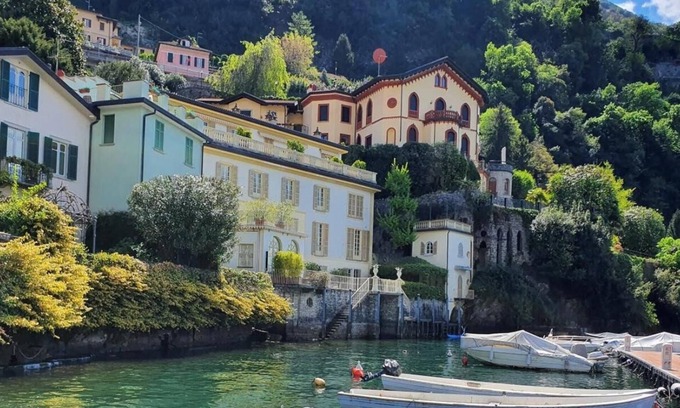 Menaggio Villa | Modern Elegance with Stunning Mountain & Partial Lake Views