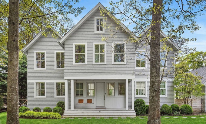 East Hampton North House | Modern Family Friendly Hamptons Retreat with Heated Pool & Hot Tub
