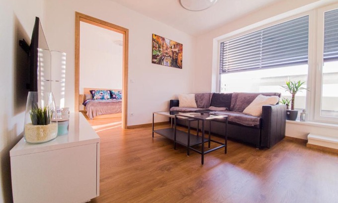 Hradec Kralove Apartment | Modern flat with large terrace