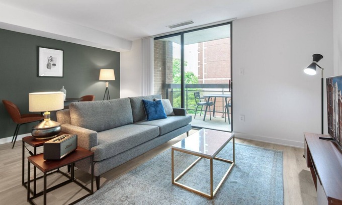 Foggy Bottom Apartment | Modern Foggy Bottom 1BR w/ W/D + Gym 5 block to World Bank by Blueground