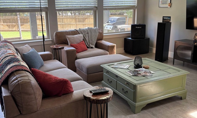 Wyldwood House | Modern home near COTA and Bastrop with spacious yard.