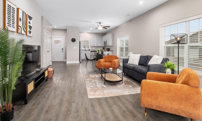 Grandville Condo | Modern New Build 2BR 2BA Condo w Garage and Patio