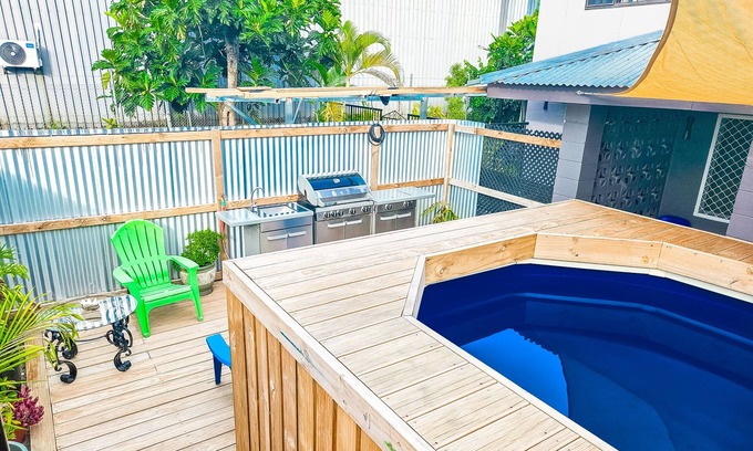 Vaitele House | Modern Oasis, Vaitele | 4BR, Free-WiFi, Pool-BBQ, Netflix