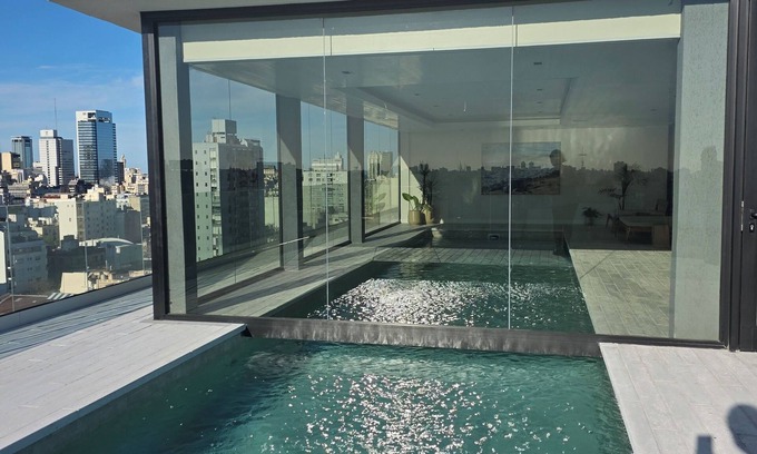 Constitucion Apartment | Modern studio apartment New 24hs security 24hs swimming pool fitness center quiet area