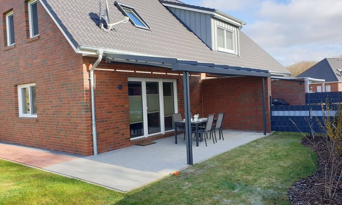 Dornum House | Modernes Reihenendhaus mit Tollem Weitblick